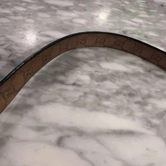 Authentic Gucci Black Bow Belt - 17 Inches - Picture 5 of 5